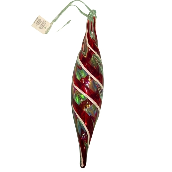 NWT Handblown Glass Christmas Ornament - Picture 1 of 3